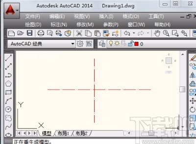 AutoCAD画中心线的方法