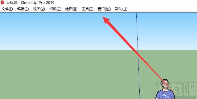 sketchup调出快速入门工具栏的方法