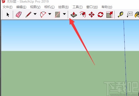 sketchup调出快速入门工具栏的方法
