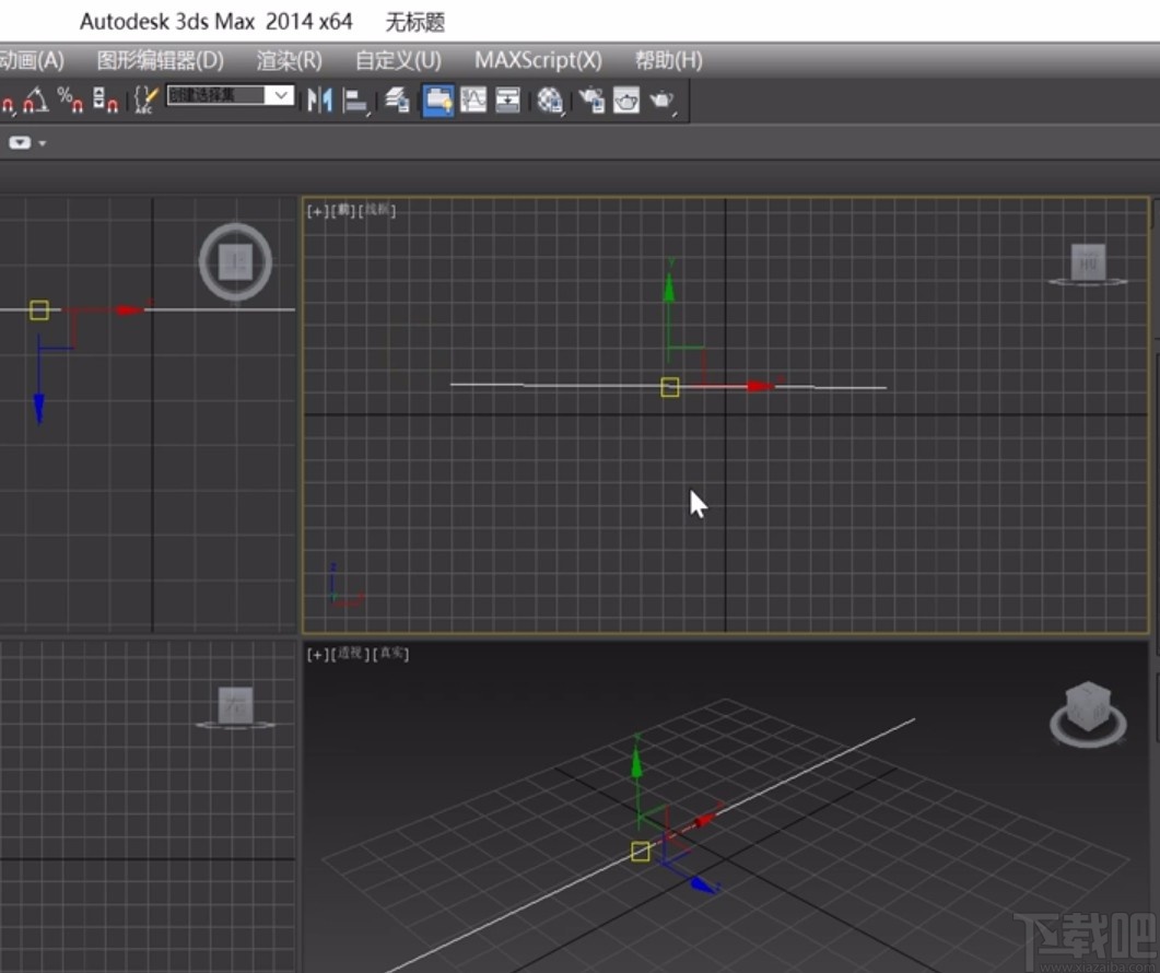 3D Studio Max画直线的方法