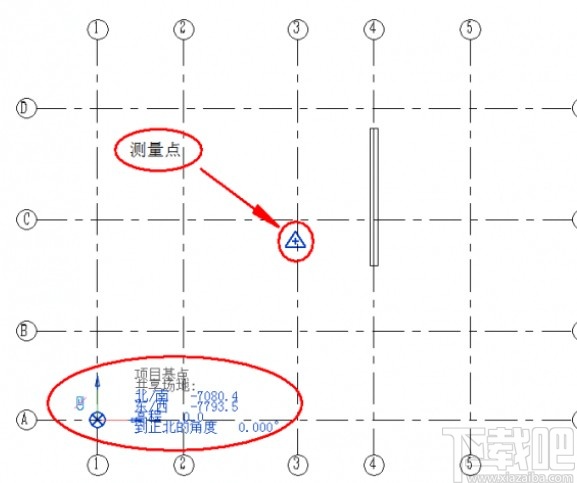 revit设置项目基点的方法