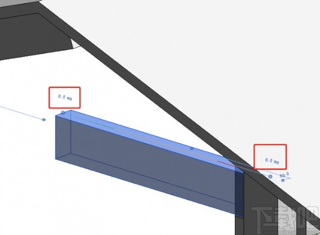 revit绘制斜梁的方法步骤