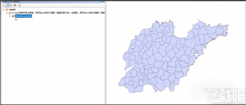 arcgis显示城市名称的方法