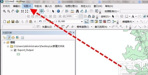 arcgis显示经纬度的方法