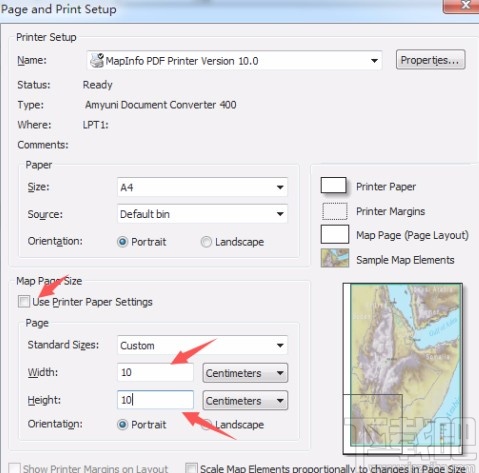 arcgis调整图框大小的方法