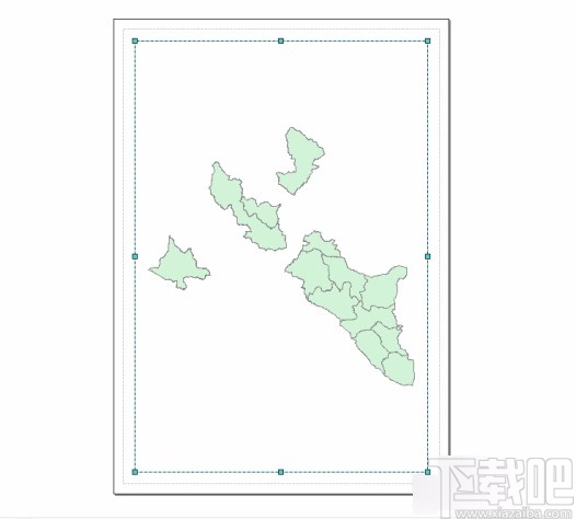 arcgis调整图框大小的方法