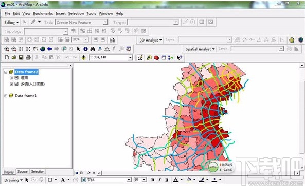 arcgis添加属性字段的方法