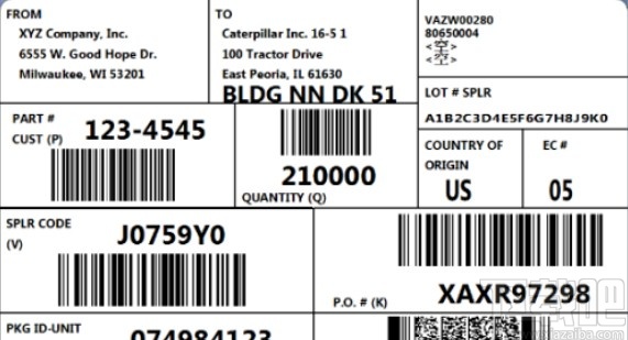 bartender设置边框线条的方法步骤