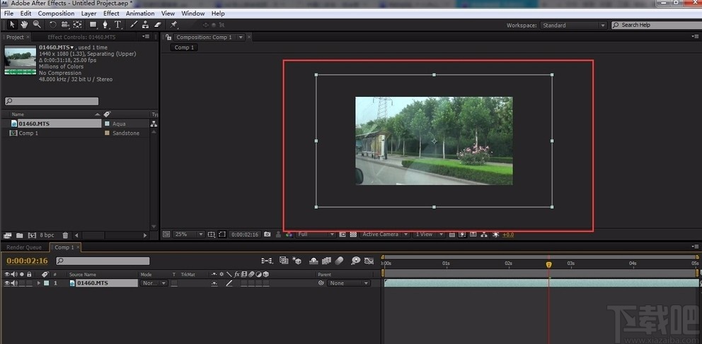Adobe After Effects剪切视频的方法