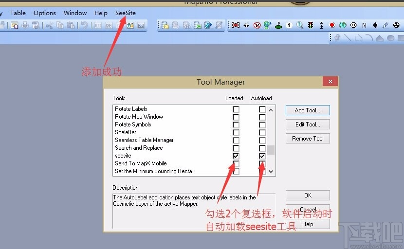 mapinfo制作基站图层的方法