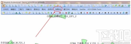 mapinfo制作专题地图的方法