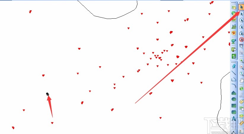 mapinfo定位经纬度的方法