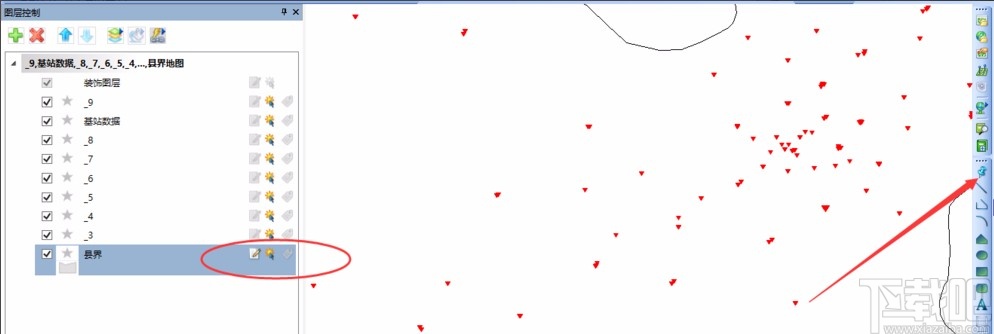 mapinfo定位经纬度的方法