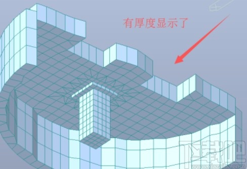 midas显示板厚的方法