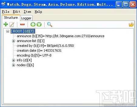 bencode editor的使用方法