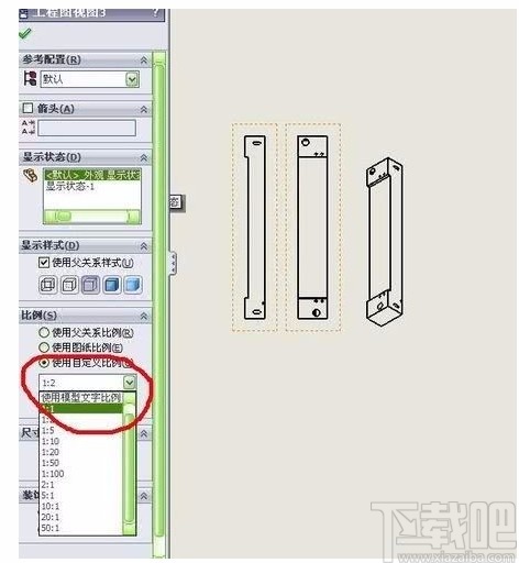 solidworks将工程图转为CAD的方法