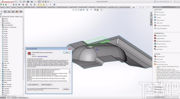 solidworks将工程图转为CAD的方法