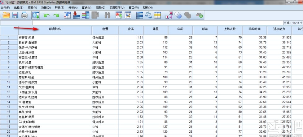 spss导入数据的操作方法