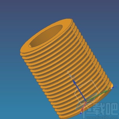 UG NX画螺纹的方法