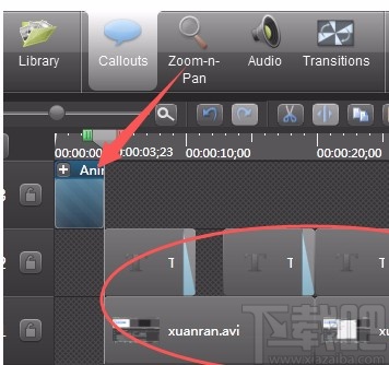 Camtasia studio给视频添加片头的方法