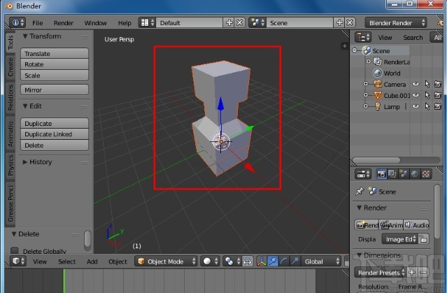 blender导入模型的方法步骤