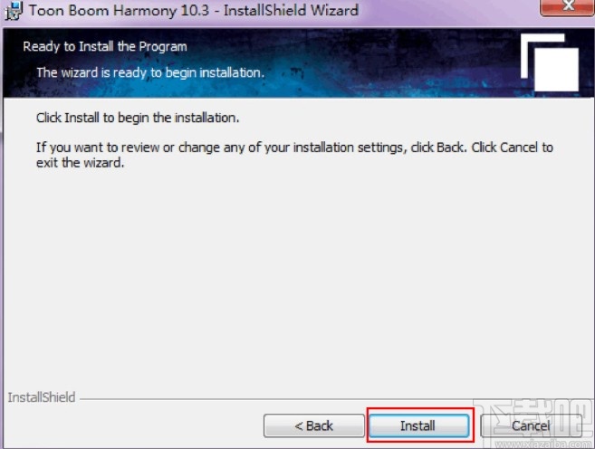 toon boom harmony软件的安装教程