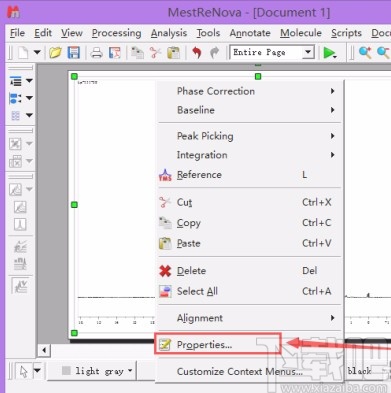 mestrenova删除标题的方法步骤