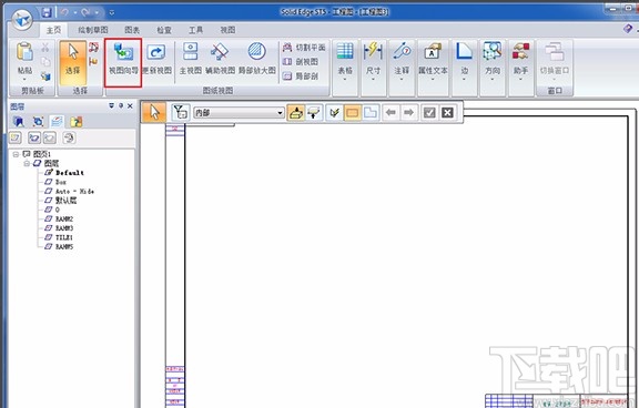 solidedge新建工程图的方法