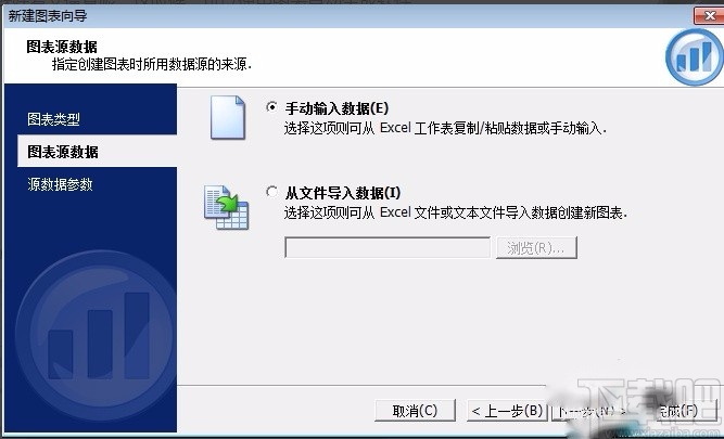 swiff chart pro建立统计图的方法