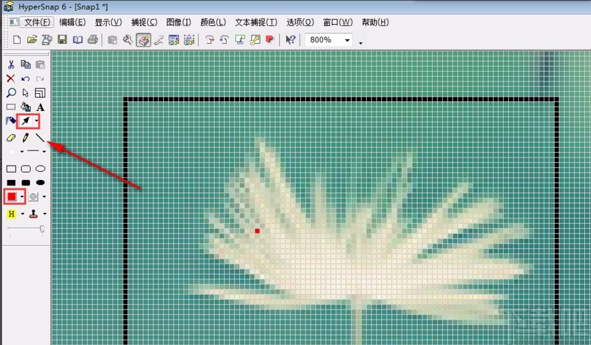 hypersnap修改图片的方法