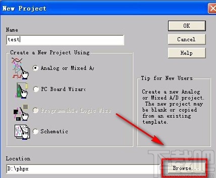 pspice新建项目的方法