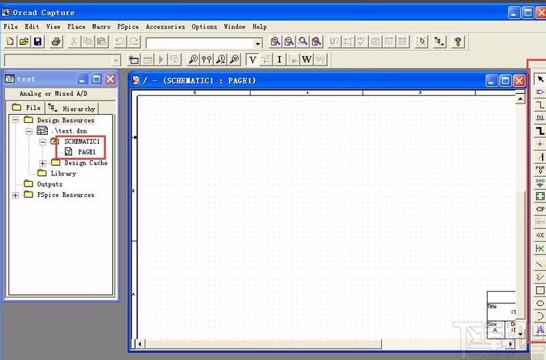pspice新建项目的方法