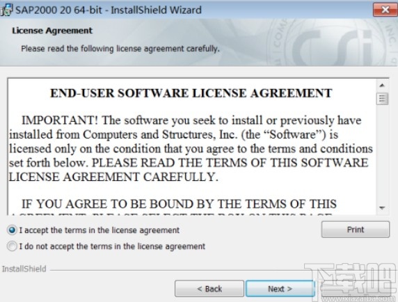 SAP2000v20安装操作教程