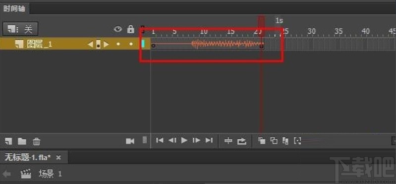 adobe animate添加音乐的操作方法