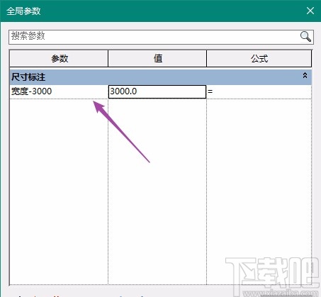 revit设置全局参数的方法