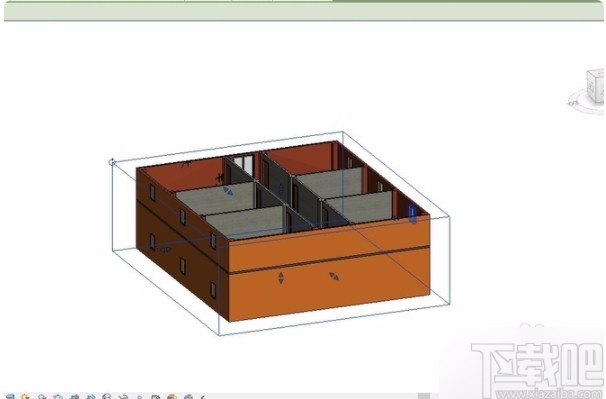 revit打开剖面框并使用的方法