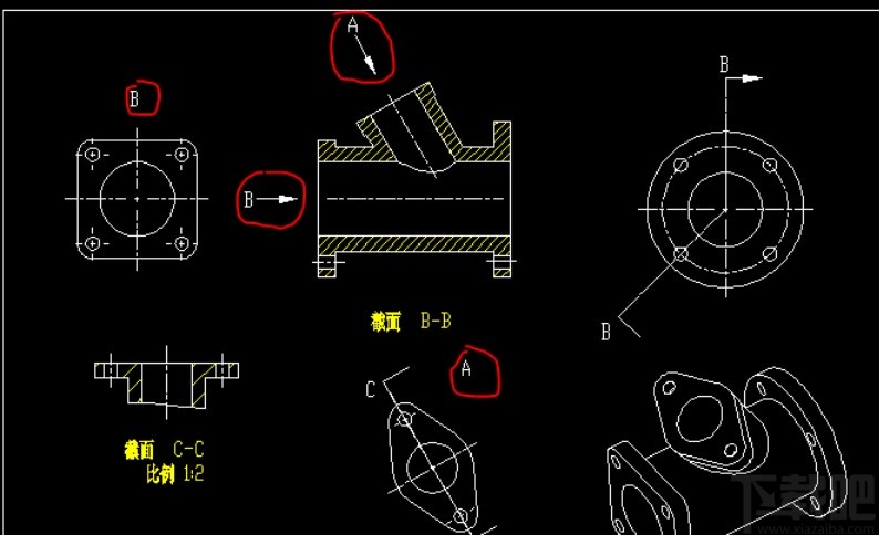 creo给工程图添加箭头的方法