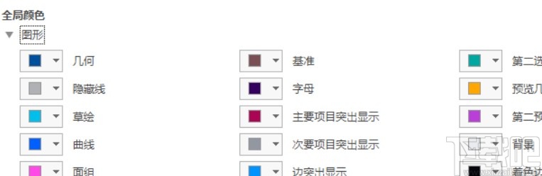 creo设置背景颜色的方法