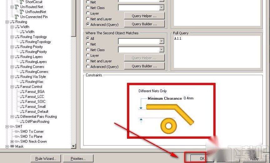 altium designer设置线宽的方法
