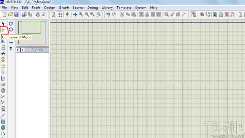 proteus运行仿真的操作方法