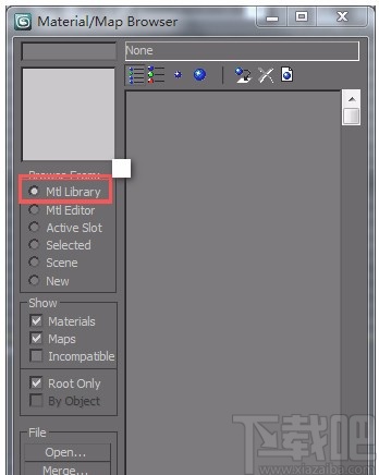 3D Studio Max保存和调用材质的方法