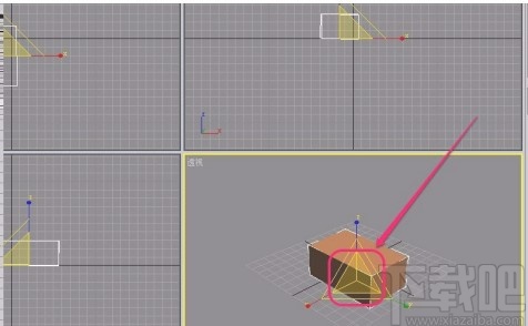 3D Studio Max缩放长方体的方法
