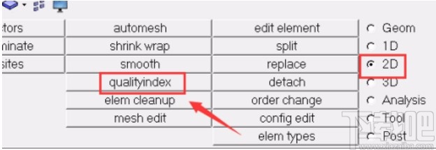 hypermesh检查网格质量的方法