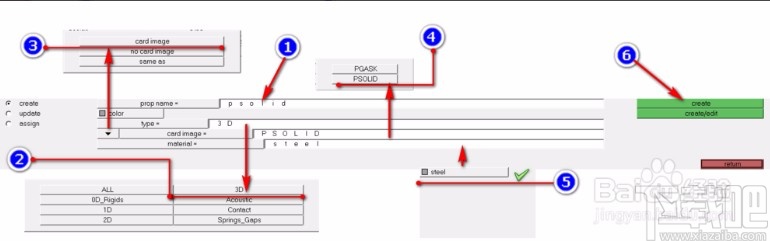 hypermesh为网格模型赋予材料属性的方法