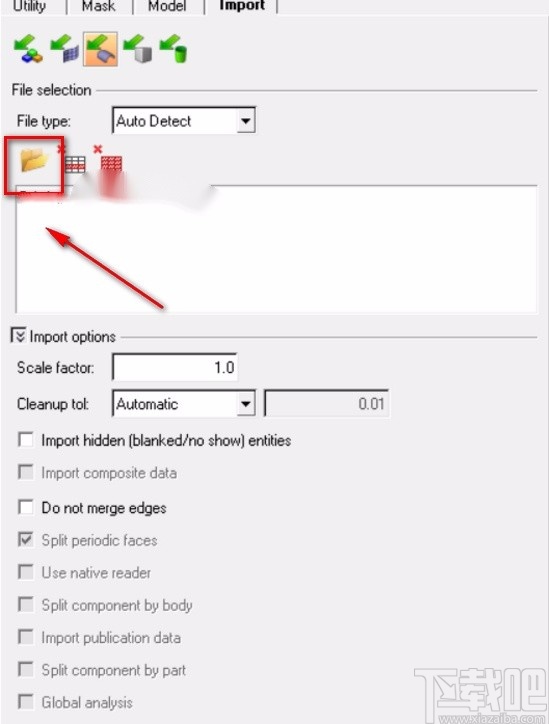 hypermesh导入igs文件的方法