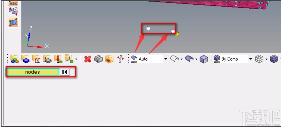 hypermesh删除节点的方法