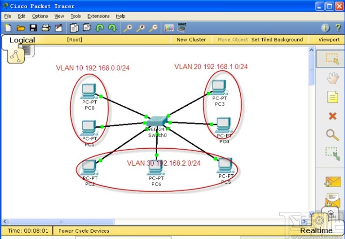 packet tracer清除所有配置的方法