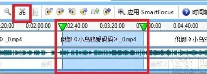 techsmith camtasia剪切视频的操作方法