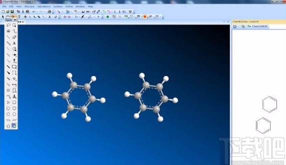 chem3d导出图片的操作方法