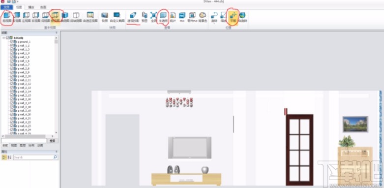sweet home 3d生成彩色立面图的方法